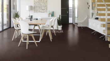 Gerflor Marmorette DLW  2mm 0108 Mokka Brown фото 2 | FLOORDEALER